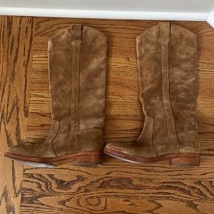 Via Spiga suede boots